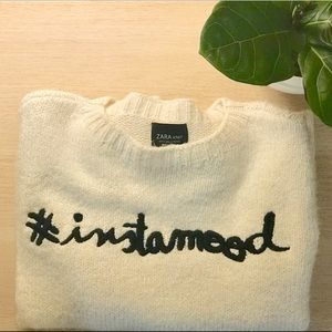 Zara Knit Instamood Chunky Sweater